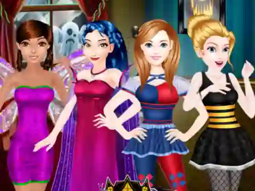 게임 Royal Halloween Party Dress Up 온라인