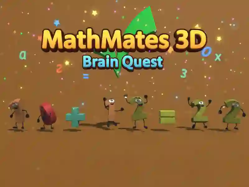 게임 MathMates 3D: Brain Quest 온라인