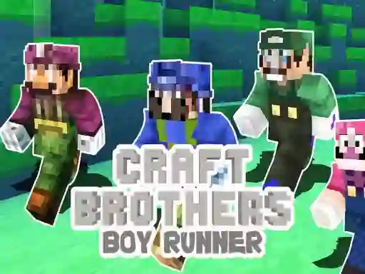게임 Craft Bros Boy Runner 온라인