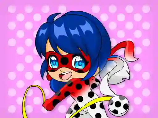 게임 Chibi Dottedgirl Coloring Book 온라인