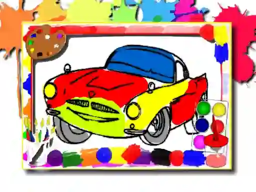 게임 Racing Cars Coloring Book 온라인