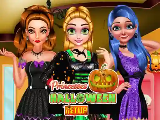 게임 Princesses Halloween Getup 온라인