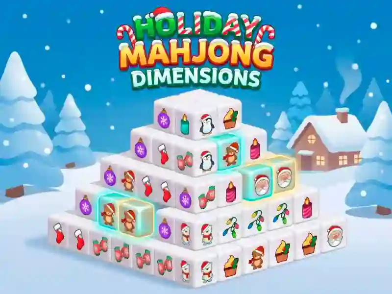 게임 Holiday Mahjong Dimensions 온라인
