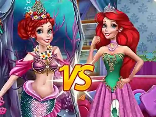 게임 Mermaid vs Princess 온라인