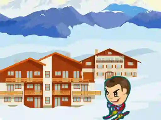 게임 Zigzag Snow Ski 온라인