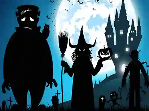 게임 Crazy Halloween Memory 온라인