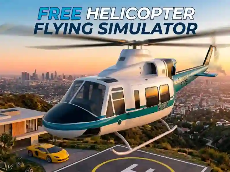 게임 Free Helicopter Flying Simulator 온라인