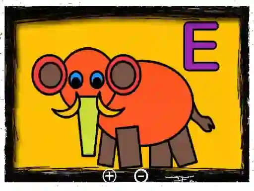 게임 Easy Kids Coloring Letters 온라인