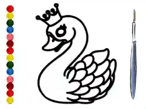 게임 Back To School: Swan Coloring Book 온라인