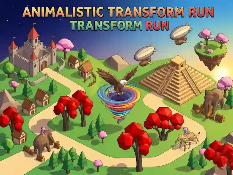 게임 Animalistic Transform Run 온라인
