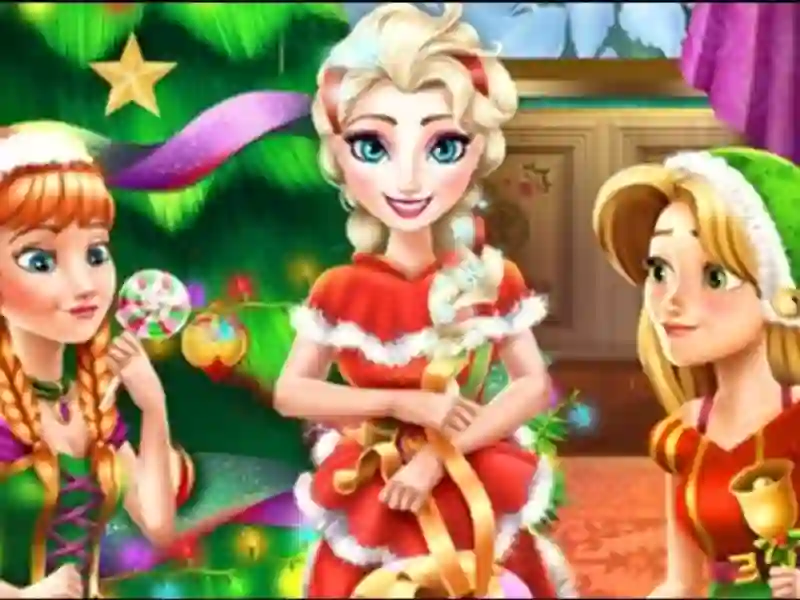 게임 Disney Princess Christmas Party 온라인