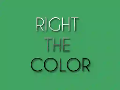 게임 Right the Color 온라인