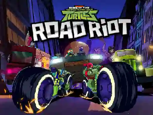 게임 Rise of the Teenage Mutant Ninja Turtles Road Riot 온라인