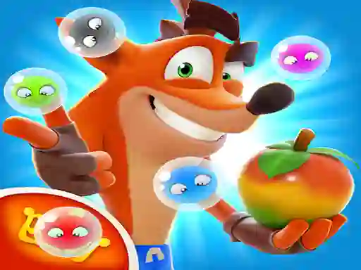 게임 Crash Bandicoot Bubbles 온라인