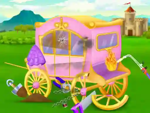 게임 Princess Castle Cleaning 온라인
