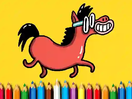게임 Back To School: Pony Coloring Book 온라인