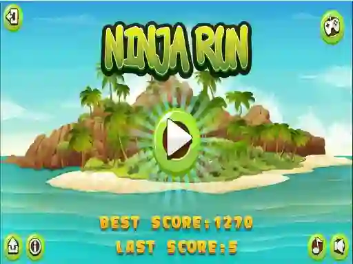 게임 Ninja Run 온라인