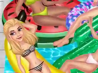 게임 Princess Pool Party Floats 온라인