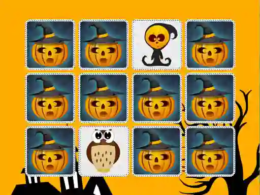 게임 Kids Memory Game Halloween 온라인