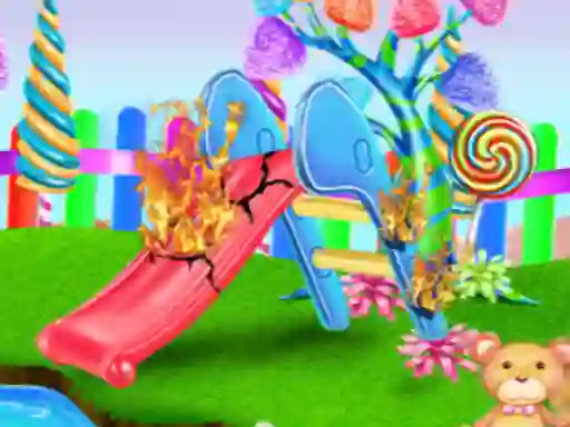 게임 Candy Garden Cleaning 온라인