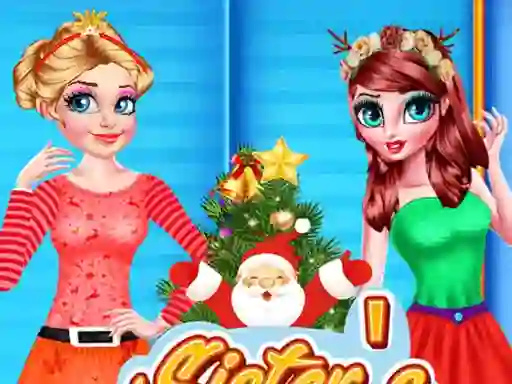 게임 Sisters Christmas Tree 온라인
