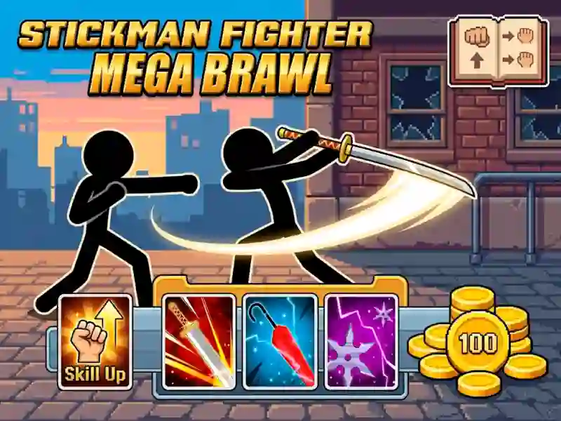 게임 Stickman Fighter Mega Brawl 온라인