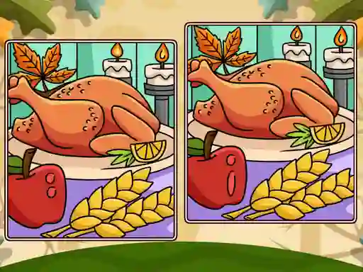 게임 Thanksgiving Spot The Differences 온라인