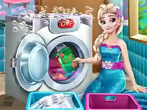 게임 Ice Queen Laundry Day 온라인