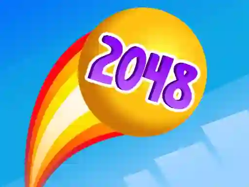 게임 Rainbow Balls 2048 온라인