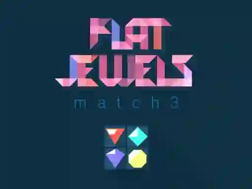 게임 Flat jewels match 3 온라인