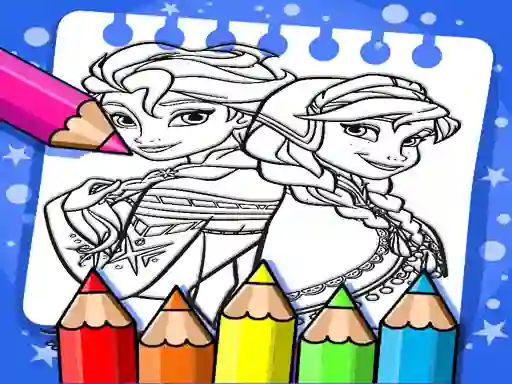 게임 Frozen Coloring Book 온라인