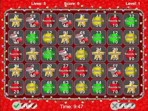 게임 Christmas Number Crunch Rounding 온라인