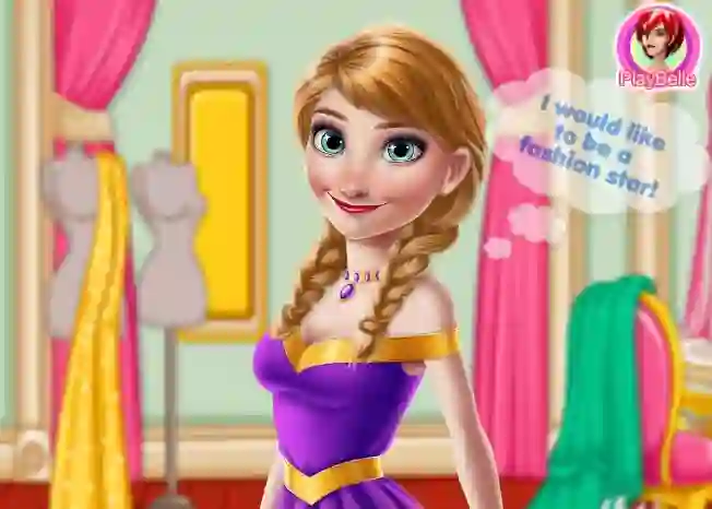 게임 Ice Princess Modeling Carrer 온라인