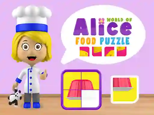 게임 World of Alice Food Puzzle 온라인