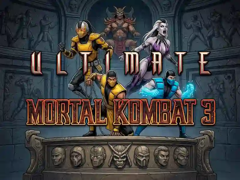 게임 Ultimate Mortal Kombat 3 온라인