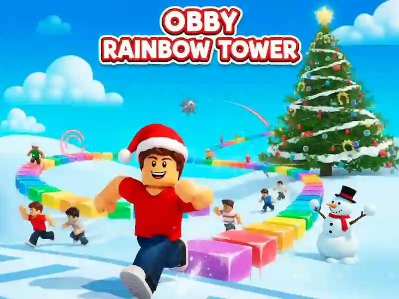 게임 Obby Rainbow Tower 온라인