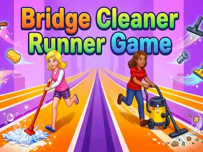 게임 Bridge Cleaner Runner Game 온라인