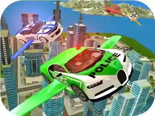 게임 Flying Police Car Simulator 온라인