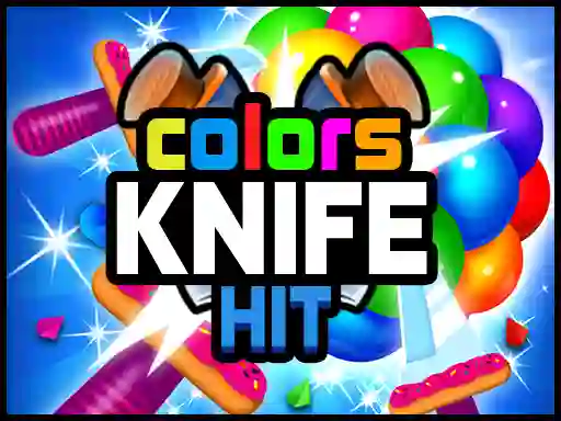 게임 Knife Hit Colors 온라인