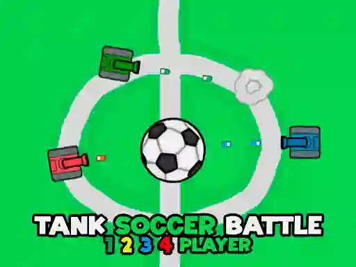 게임 Tank Soccer Battle 1 2 3 4 Player 온라인