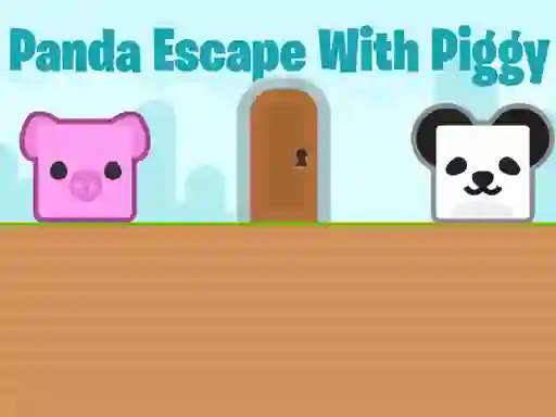 게임 Panda Escape With Piggy 온라인