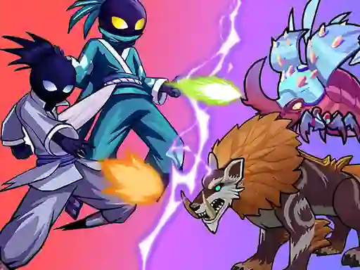 게임 Stick Ninja Survival 온라인