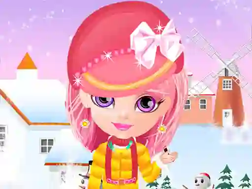 게임 Baby Halen Winter Dress Up 온라인