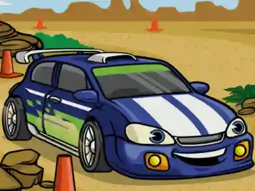 게임 Racing Cartoons Jigsaw 온라인