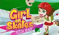 게임 Girl on Skates Pizza Mania 온라인