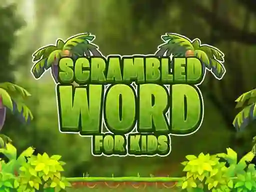 게임 Scrambled Word For Kids 온라인