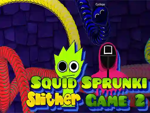 게임 Squid Sprunki Slither Game 2 온라인