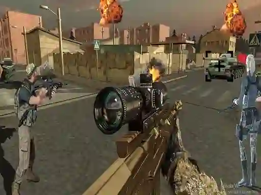 게임 US Army Commando: Elite Commando War 온라인