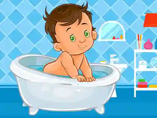 게임 Baby Bath Jigsaw 온라인