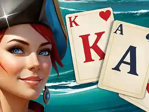 게임 Solitaire Klondike Treasure Island 온라인